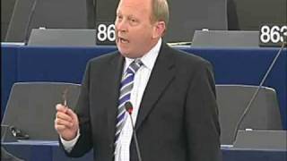 Allister Rebukes De Brun