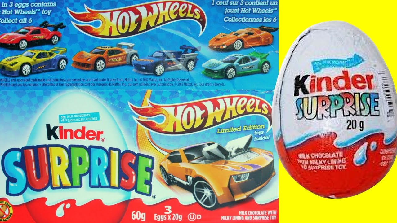 hot wheels surprise eggs