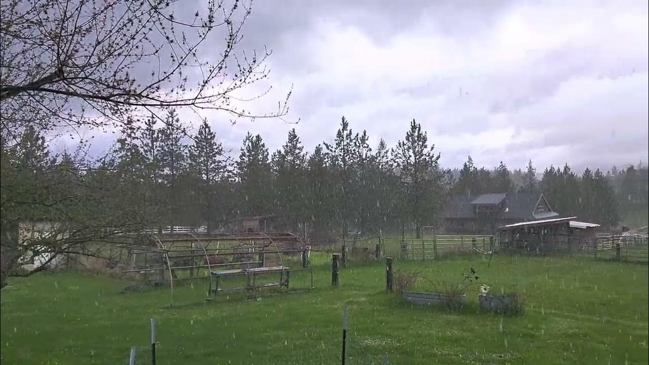 Hail in Idaho YouTube