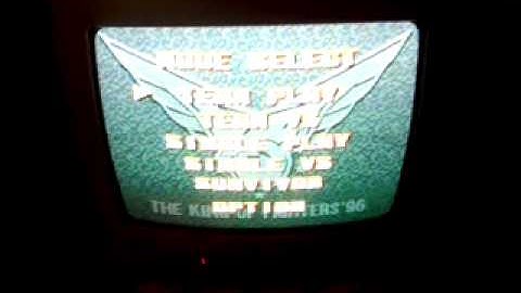 16-02-14 PC-2-NEO and KOF96 Load times on Top Loader