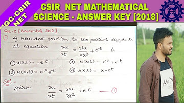 Ugc csir net December 2012 | ODE | Mathematical science