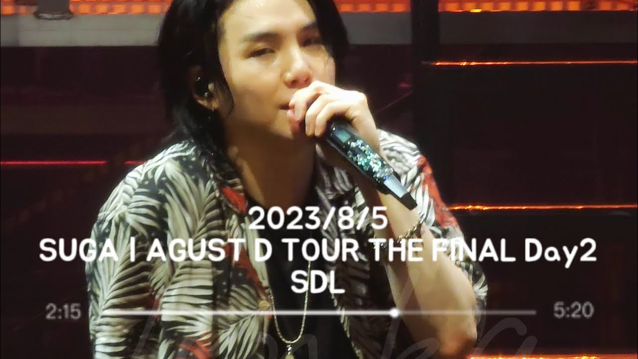 K-POP・アジア SUGA AgustD D-DAY THE FINAL THE ORIGINAL 250529 Prime Video Japan on Twitter: 『SUGA | Agust D TOUR