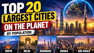 Largest Cities on Earth by Population (2026) 🌍 | World's Biggest Megacities | Planet by Numbers