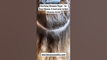 Clarifying Shampoo #deepcleanse #oilyhair #cleanhair #products  #silkyhair # #hairproducts
