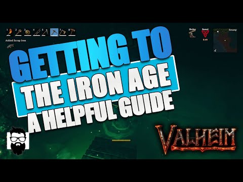 Valheim - How To Get To The Iron Age - A HELPFUL GUIDE - NEW PLAYER TUTORIAL