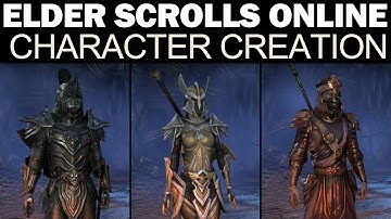 The Elder Scrolls Online - Full Character Creation (Male & Female, All Races, Classes & Options!)