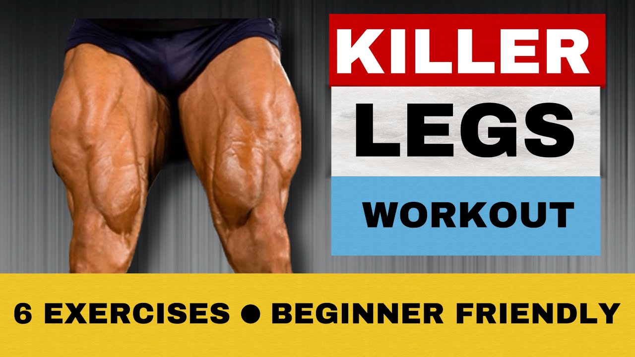 KILLER LEGDAY (6 EXERCISES!) GROW YOUR LEGS WITH THESE WORKOUTS! - YouTube