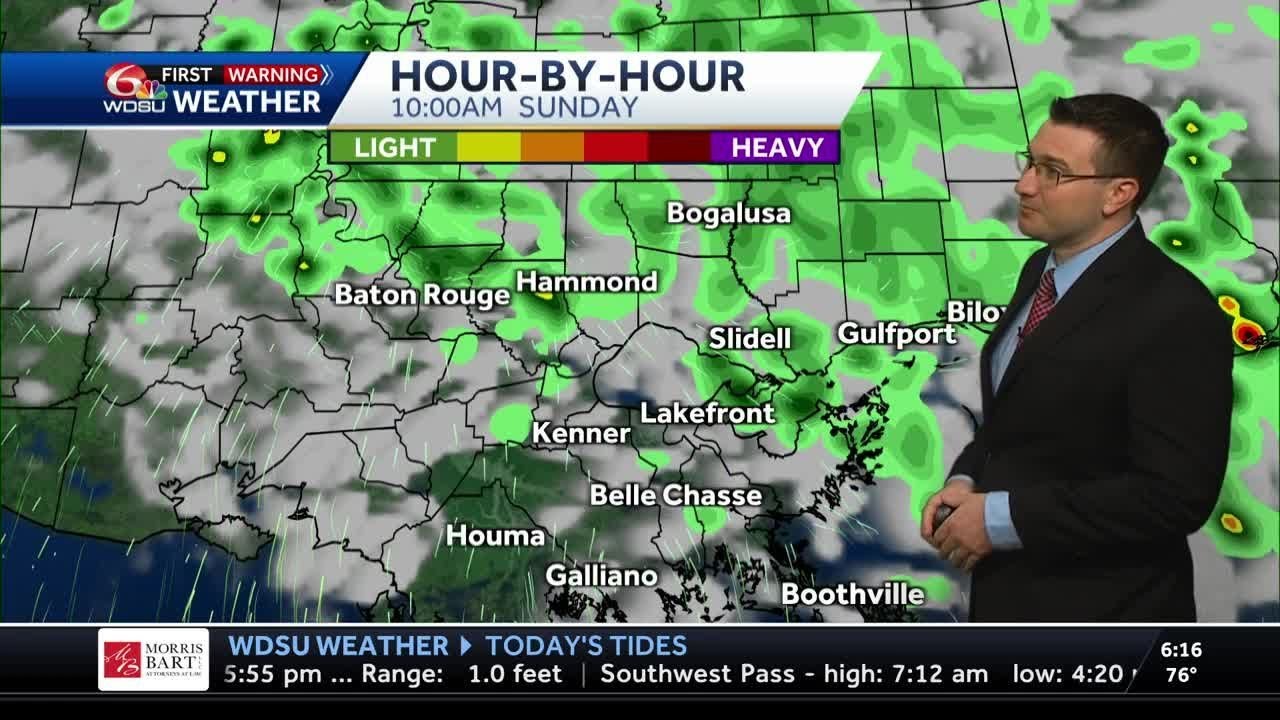 More showers and storms possible today - YouTube