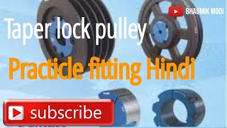 Taper lock pulley installation and removal #pulley #maintenance #industrial
