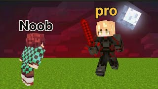 He thinks I am noob | Minecraft pe