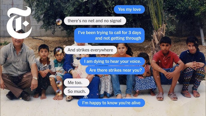 Surviving War In Gaza One Text Message At A Time
