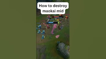 Maokai vs Zac Mid  #leagueoflegend #leagueoflegendsclips #leagueoflegensclips #leagueclip #wildrift