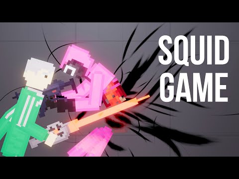 Squid Game Player fight Squid Game Office with Quantum Weapon - People Playground 1.21.3
