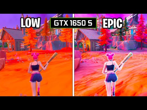 GTX 1650 SUPER 4GB Fortnite All Settings (i3 10100F)