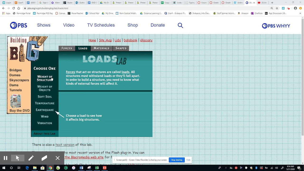 Loads Lab Weight of Structure YouTube
