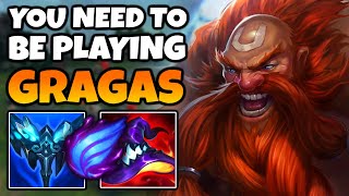 Gragas Mid is way too underrated, so much damage with a fun playstyle