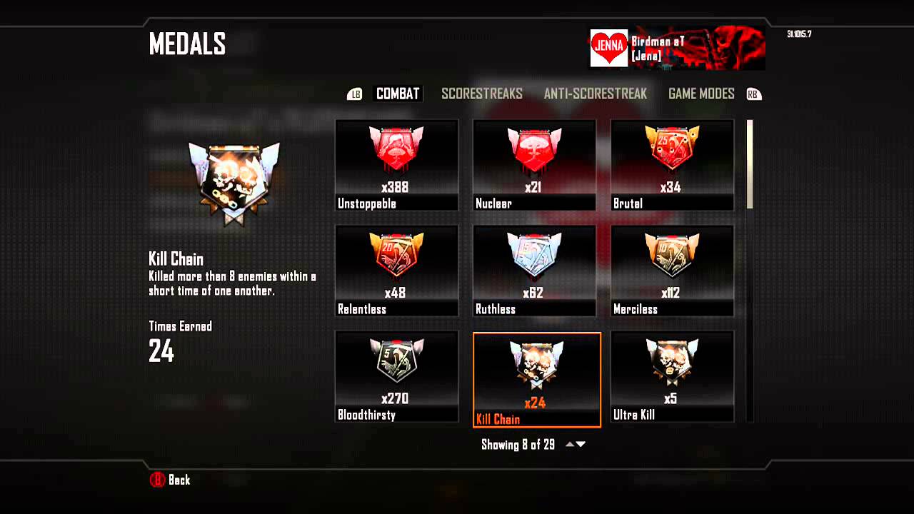 Bo2 1st Prestige Combat Record After Reset Youtube - bo2 prestige 3 emblem roblox