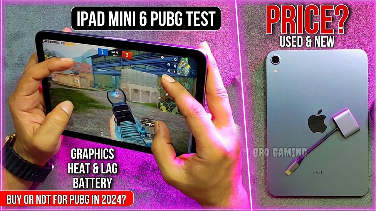iPad Mini 6 PUBG Test After Update | Buy Or Not For PUBG in 2024 ...