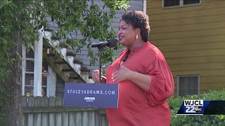 Gubernatorial hopeful Stacey Abrams makes campaign stop in Savannah, discusses goals if elected