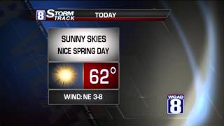 StormTrack 8 Midday Forecast for Friday April 18th