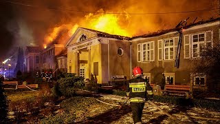 Szczawno-Zdrój Porażająca Skala Zniszczeń Po Pożarze, Fakty 05.03.2018