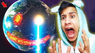 لعبة تدمير العالم 2 ( خليت كوكب الارض مبتسم ) 😂! Solar Smash