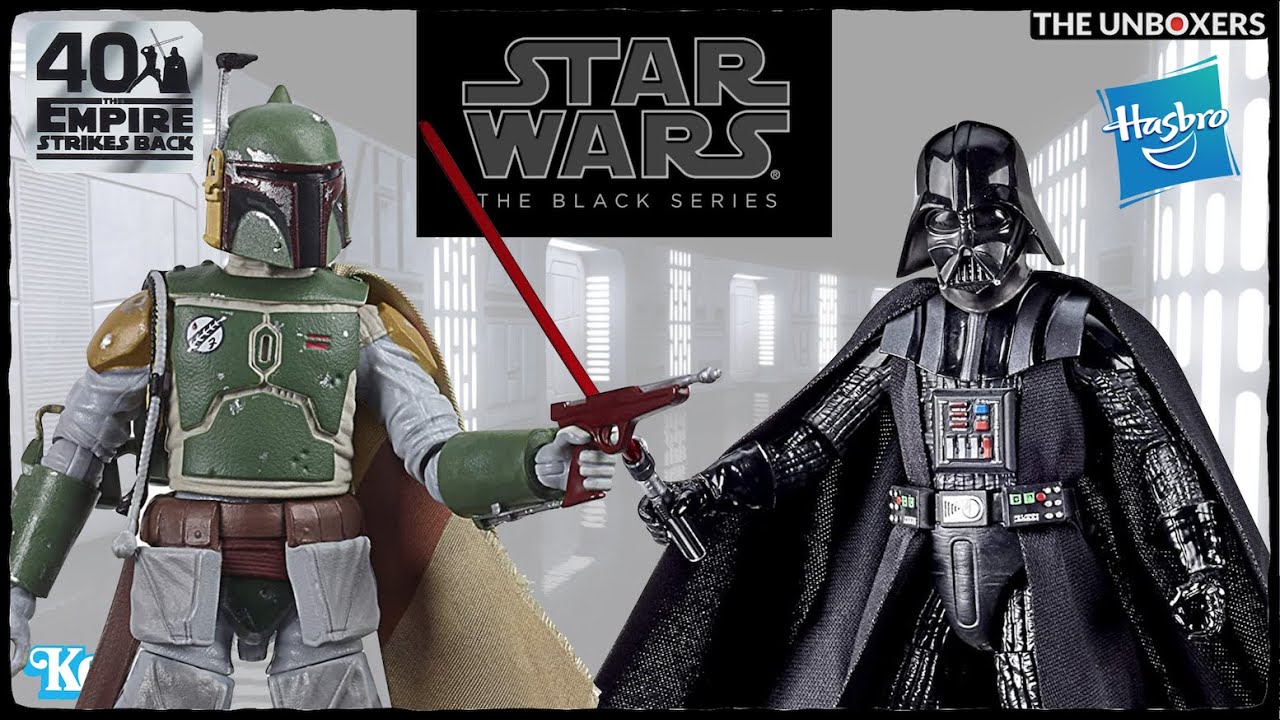Star Wars Black Series 40th Anniversary Darth Vader & Boba Fett