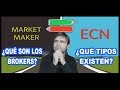 Brokers Market Maker vs Broker ECN - ¿Qué Broker Elegir?