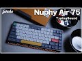 NuPhy Air 75【打鍵音】｜Typing Sound of Low-Profile Gateron Brown