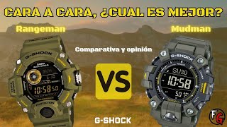 Comparativa GShocks; 9400 Rangeman Vs 9500 Mudman