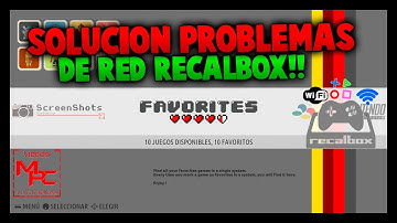 Solucion Problemas de Red en Recalbox