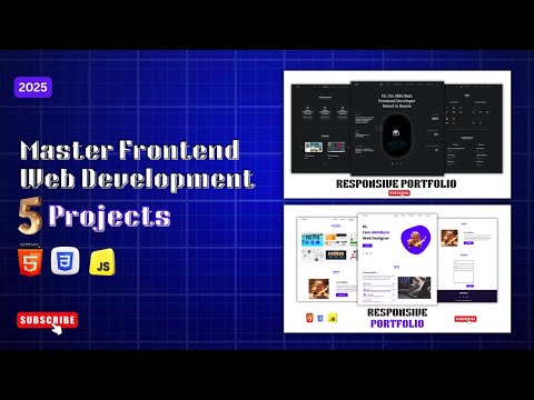 Build 5 Real World Projects in 3.5 Hours | Full Frontend Projects HTML ...