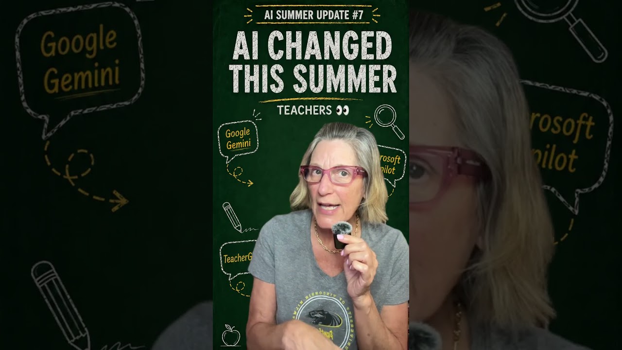 ⁣AI Changed this Summer Day 7 Updates 4 Educators