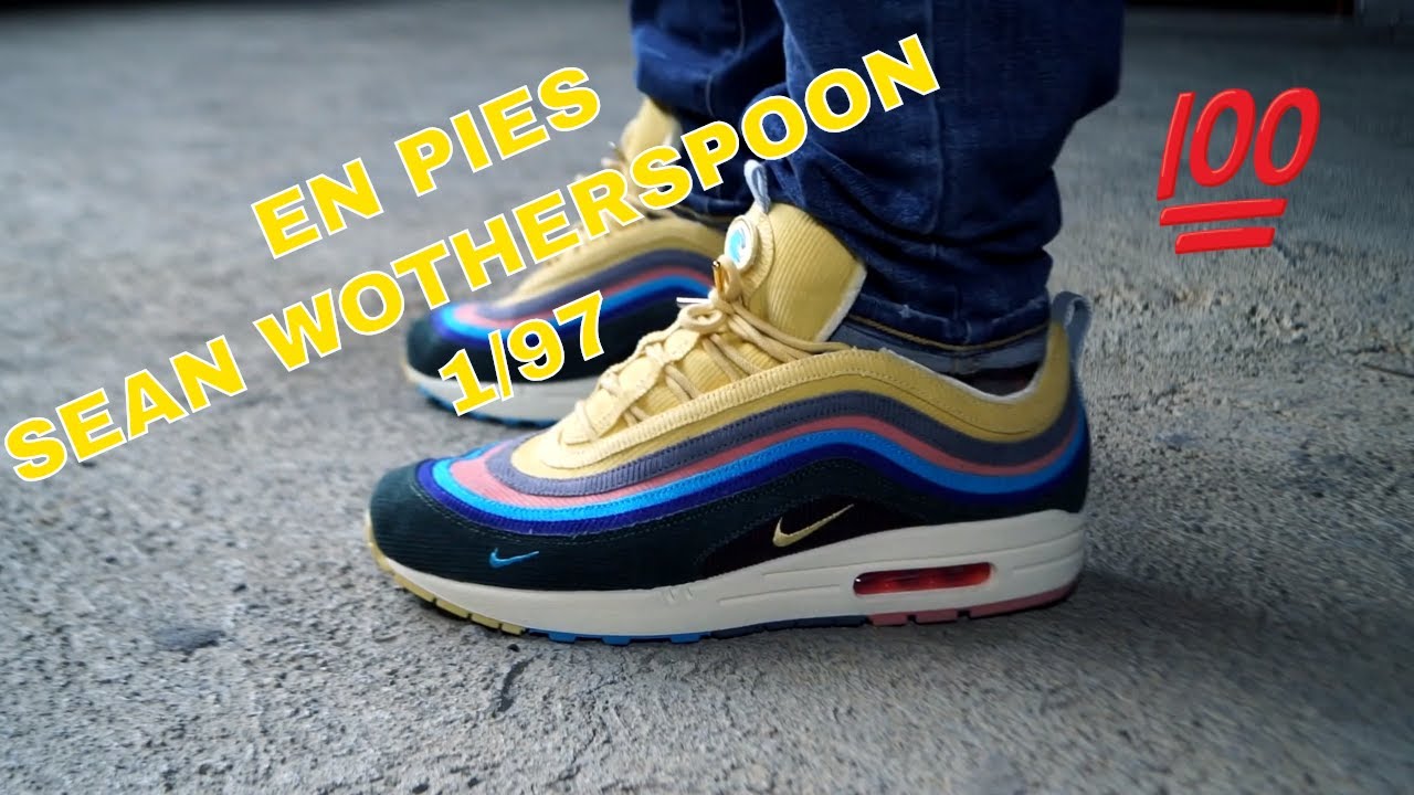 NIKE AIR MAX SEAN WOTHERSPOON 1/97 EN PIES - YouTube