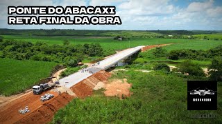 Ponte do Abacaxi - Itapororoca PB - Reta final da obra - by @Drone083