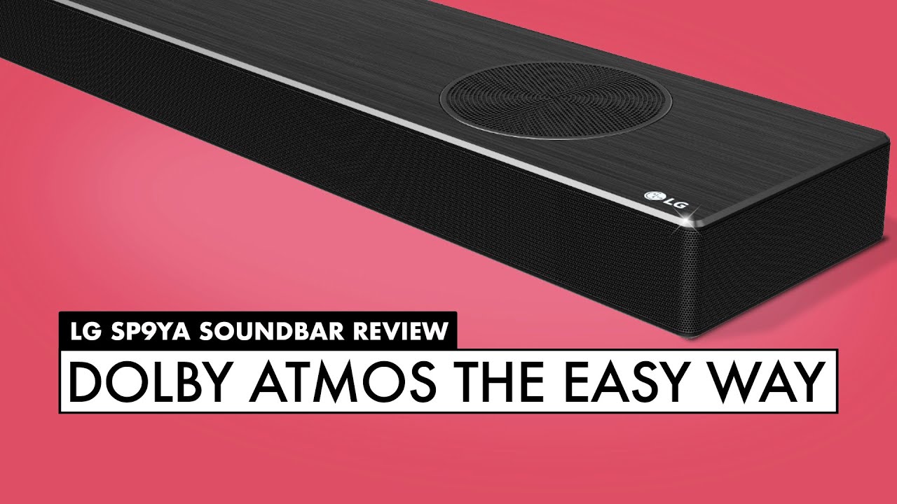 NEW LG Sound Bar! DOLBY ATMOS for SMALL Spaces! LG SP9 Soundbar Review 