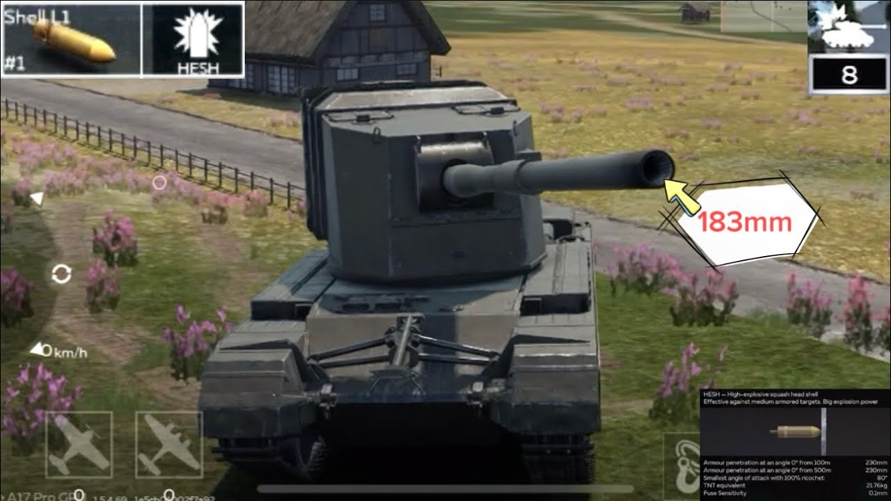 “Rank does not matter” FV4005 experience | War Thunder Mobile - YouTube
