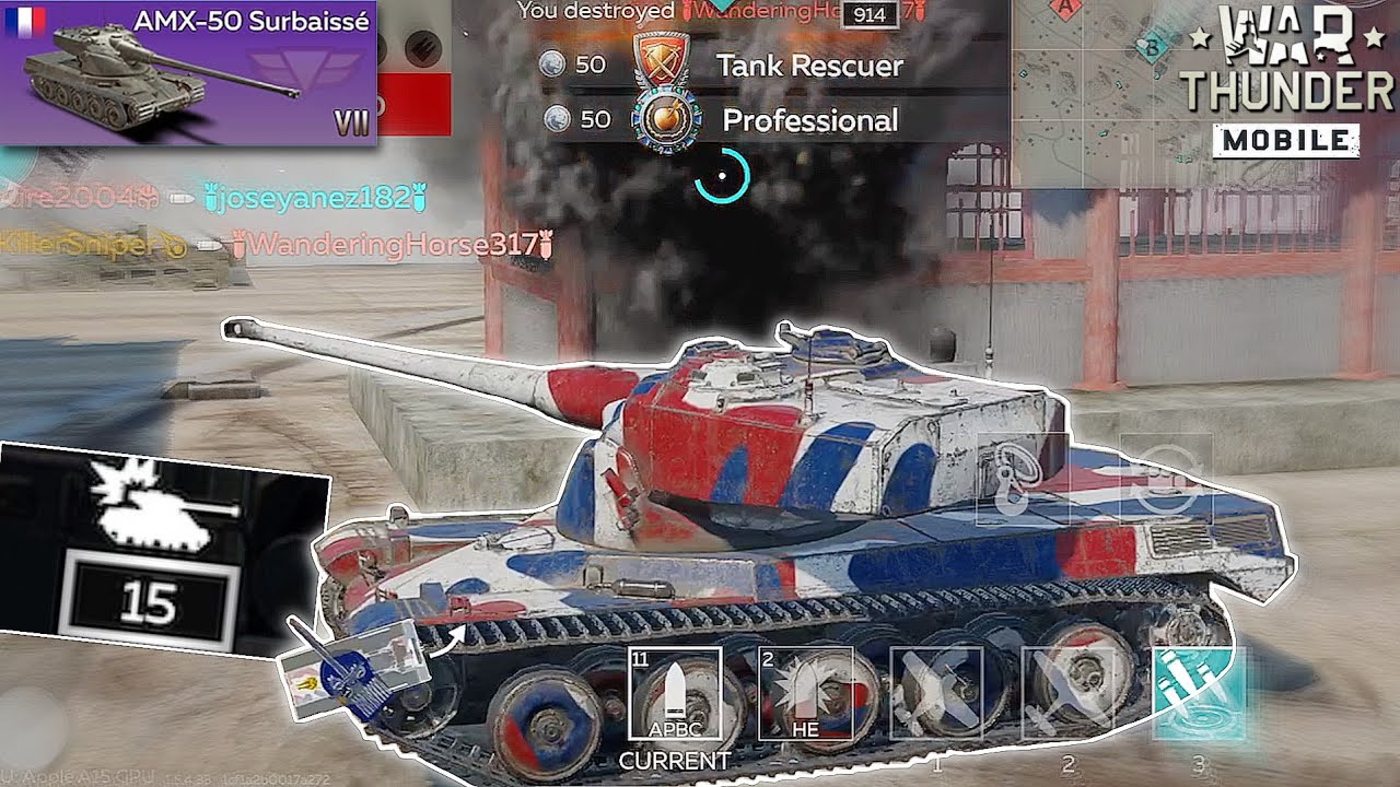 The One-shot Kill Heavy AutoLoader | War Thunder Mobile - YouTube