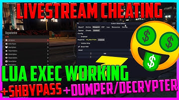 FiveM Lua Exec Cheat + Money + Dumper + Bypass (Working undetectable after last FiveM update) Eulen