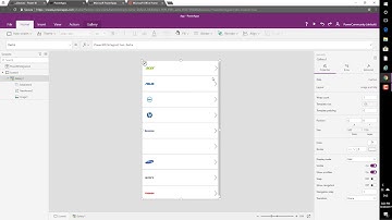 PowerApps custom visual for Power BI