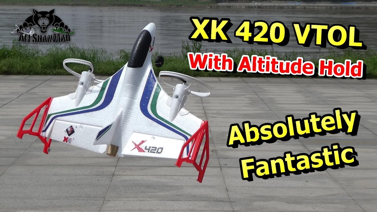 XK X420 6CH 3D 6G VTOL Vertical Take-off and Landing EPP 3D