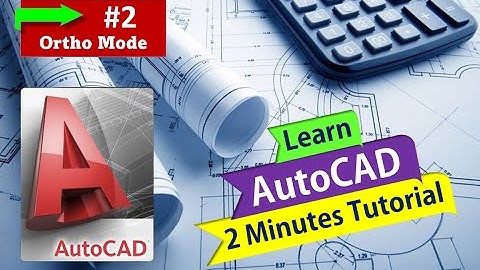 AutoCAD Line Command Ortho Mode