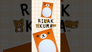 Rilakkuma Binder File Loose Leaf A5 Refill DIY