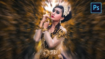 [ Photoshop Tutorial ] How to Create ZOOM BLUR EFFECT in Photoshop