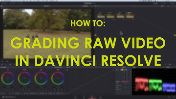 How To: Grading RAW Video in DaVinci Resolve