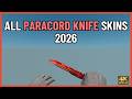 All Paracord Knife Skins + prices 2026 | CS2 In-Game [4K]