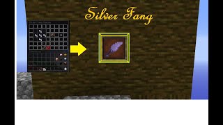Getting the Silver Fang in hypixal skyblock