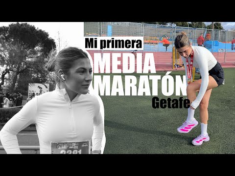 Mi primera media maratón y bajo de 1h40 | Getafe