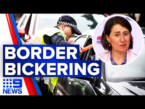 Coronavirus: Tensions bubble behind border closures | 9 News Australia thumbnail