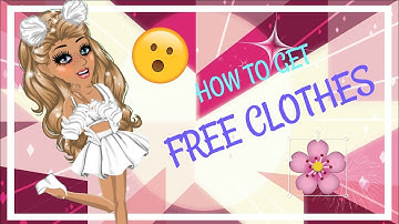 HOW TO GET FREE CLOTHES  ~MSP~